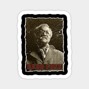classic retro frame / redd foxx Sticker